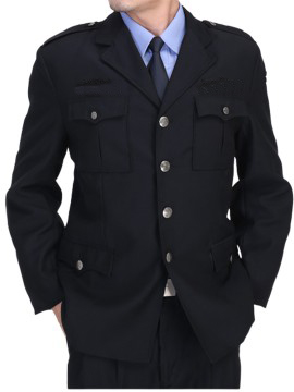 Security Guard Black Uniform Set